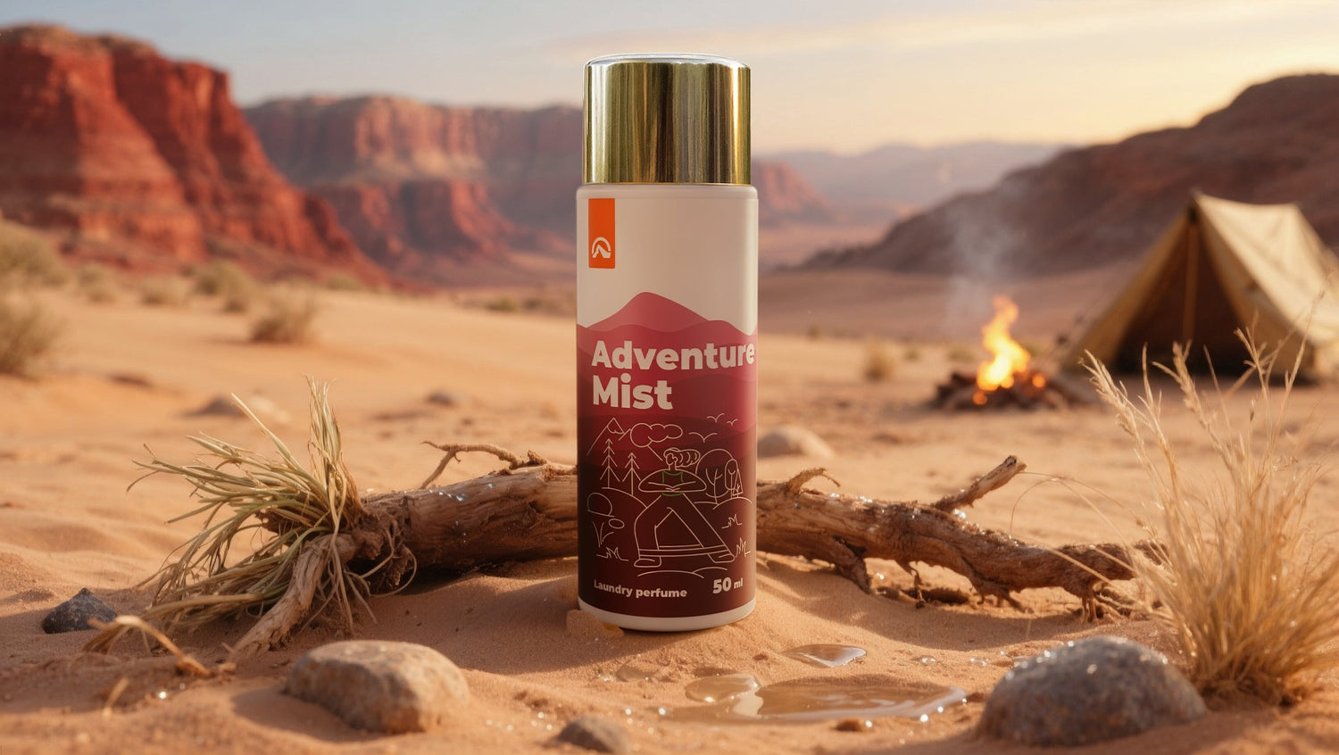 Parfum de rufe NORTHFINDER Adventure Mist – concentrat, miros persistent până la 14 zile