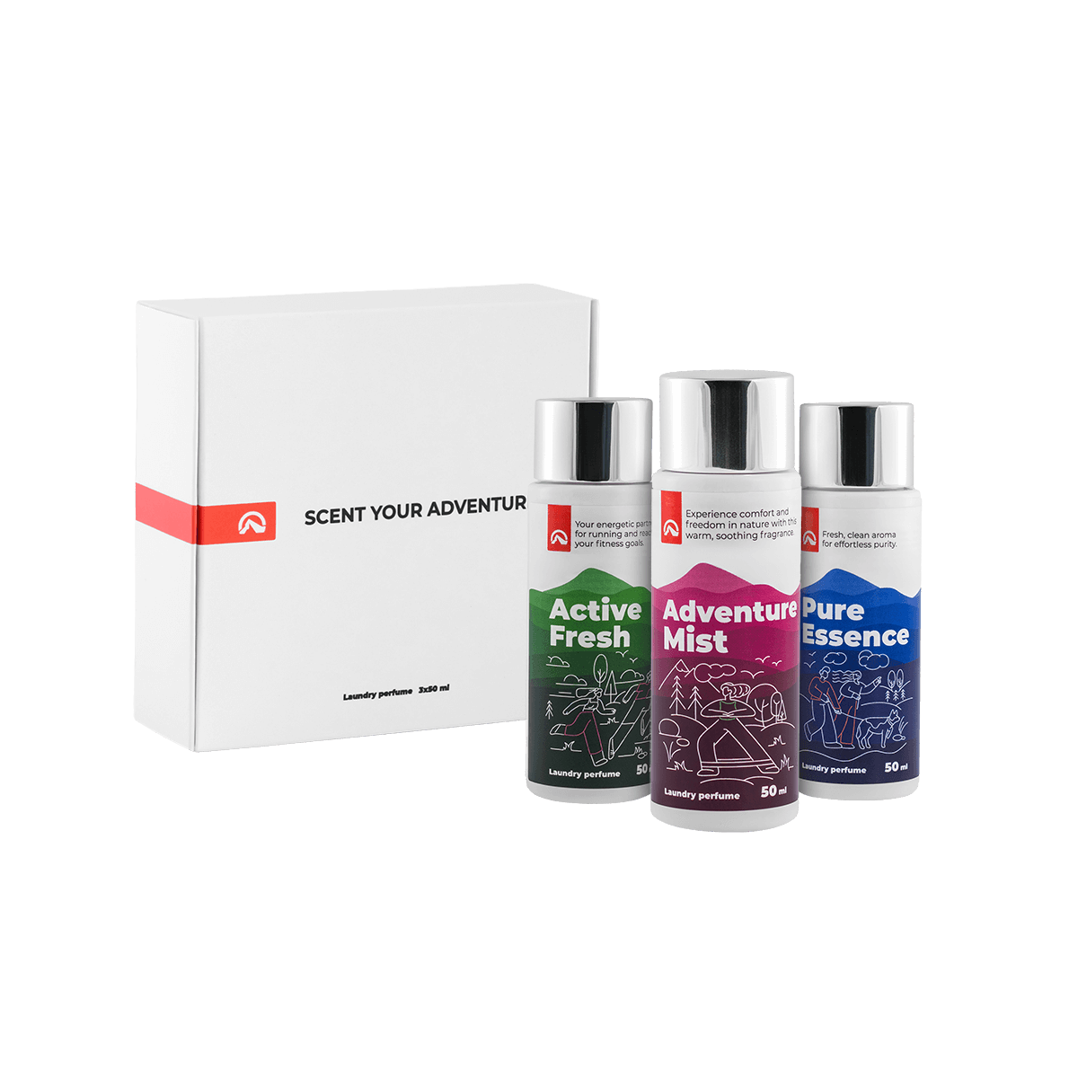 Set Economic Parfumuri de Rufe 3×50 ml – Fresh, Citrus & Wood