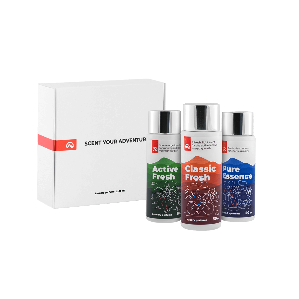 Set Economic Parfumuri de Rufe 3×50 ml – Fresh, Citrus & Floral