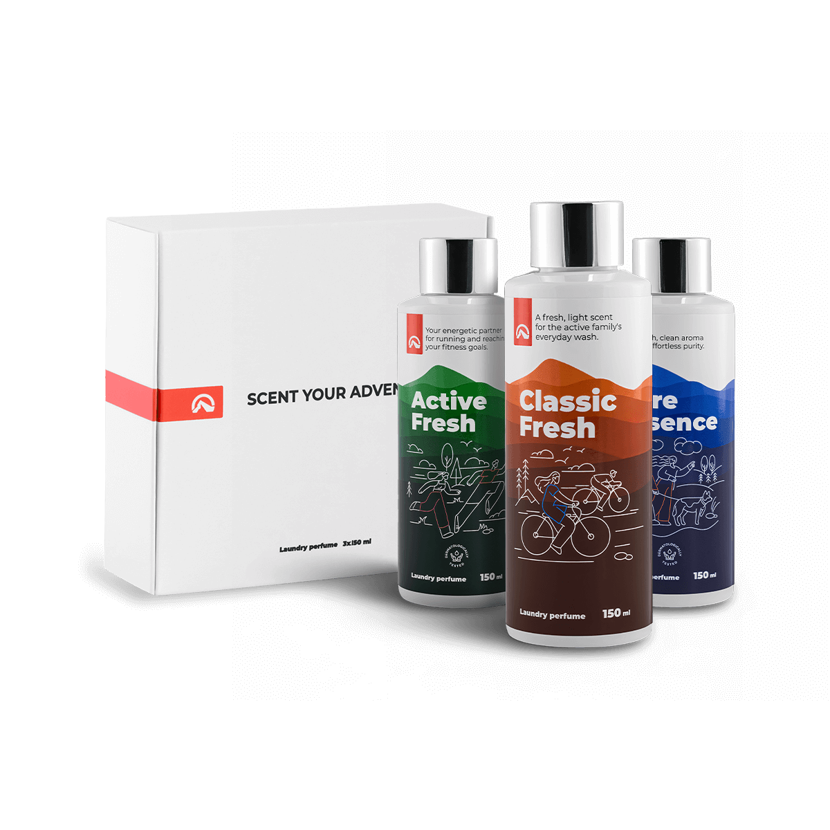 Set Economic Parfumuri de Rufe 3×150 ml – Fresh, Citrus & Floral