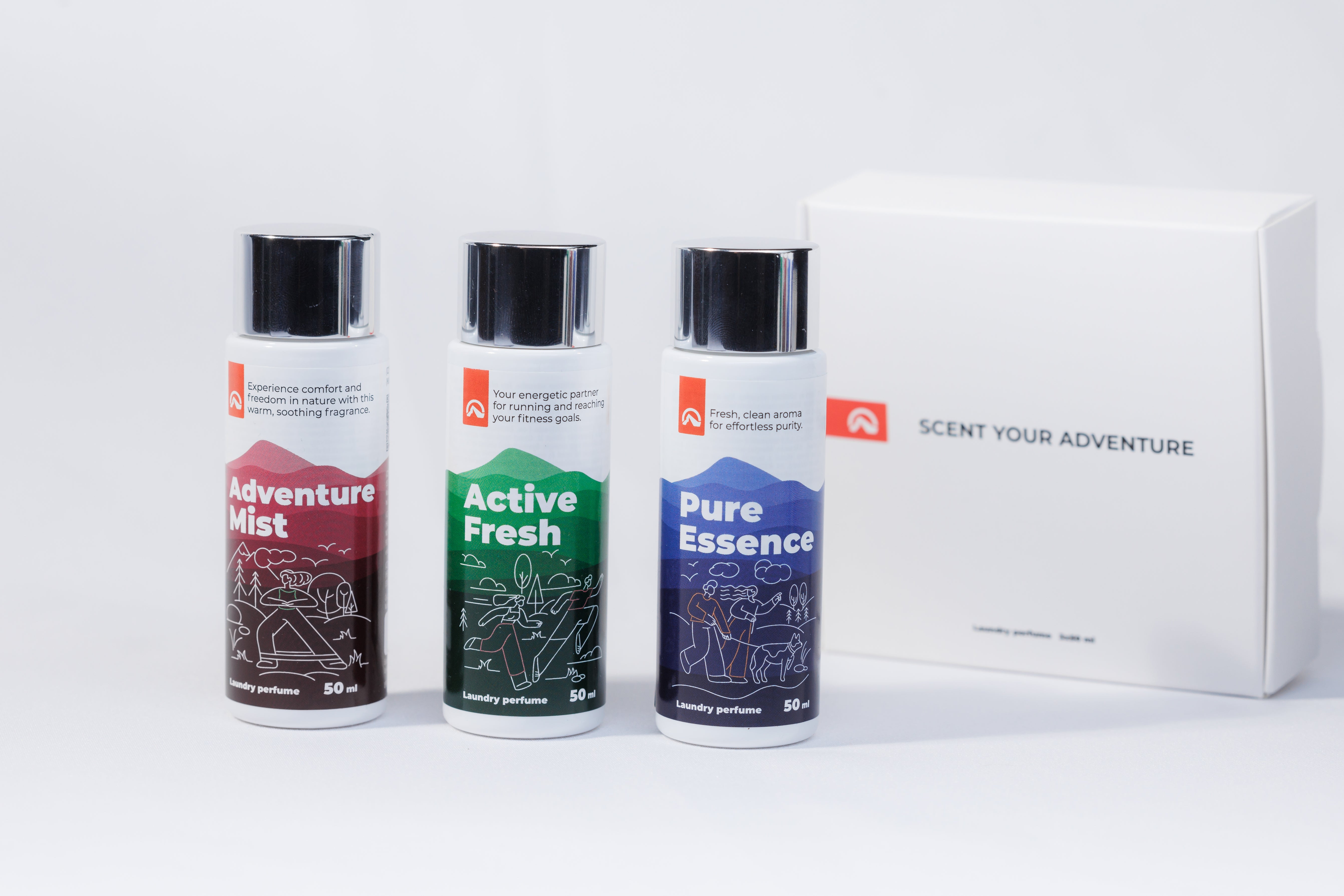 Set Economic Parfumuri de Rufe 3×50 ml – Fresh, Citrus & Wood