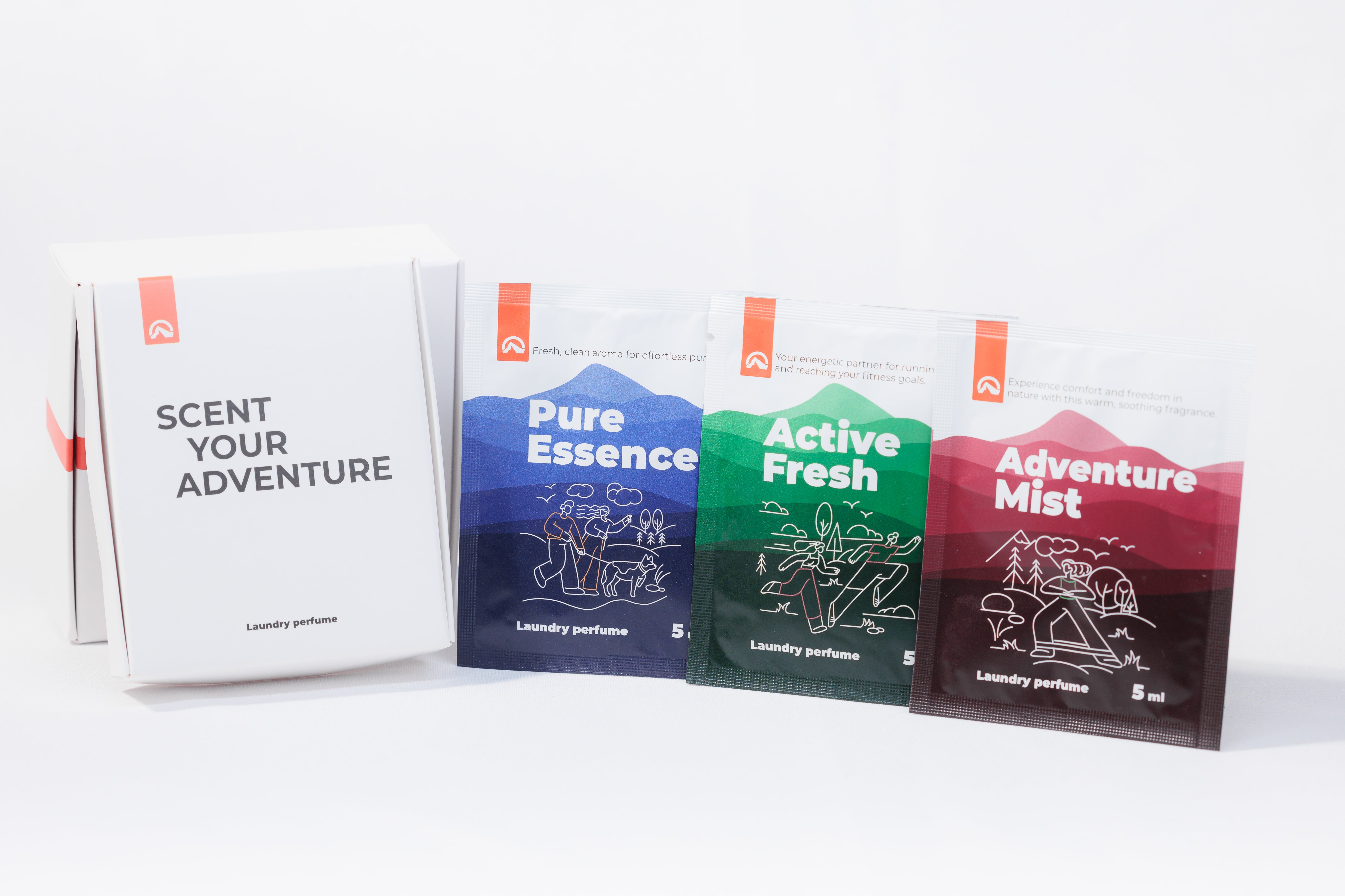 Set Mostre Parfumuri de Rufe 3×5 ml – Fresh, Citrus & Wood