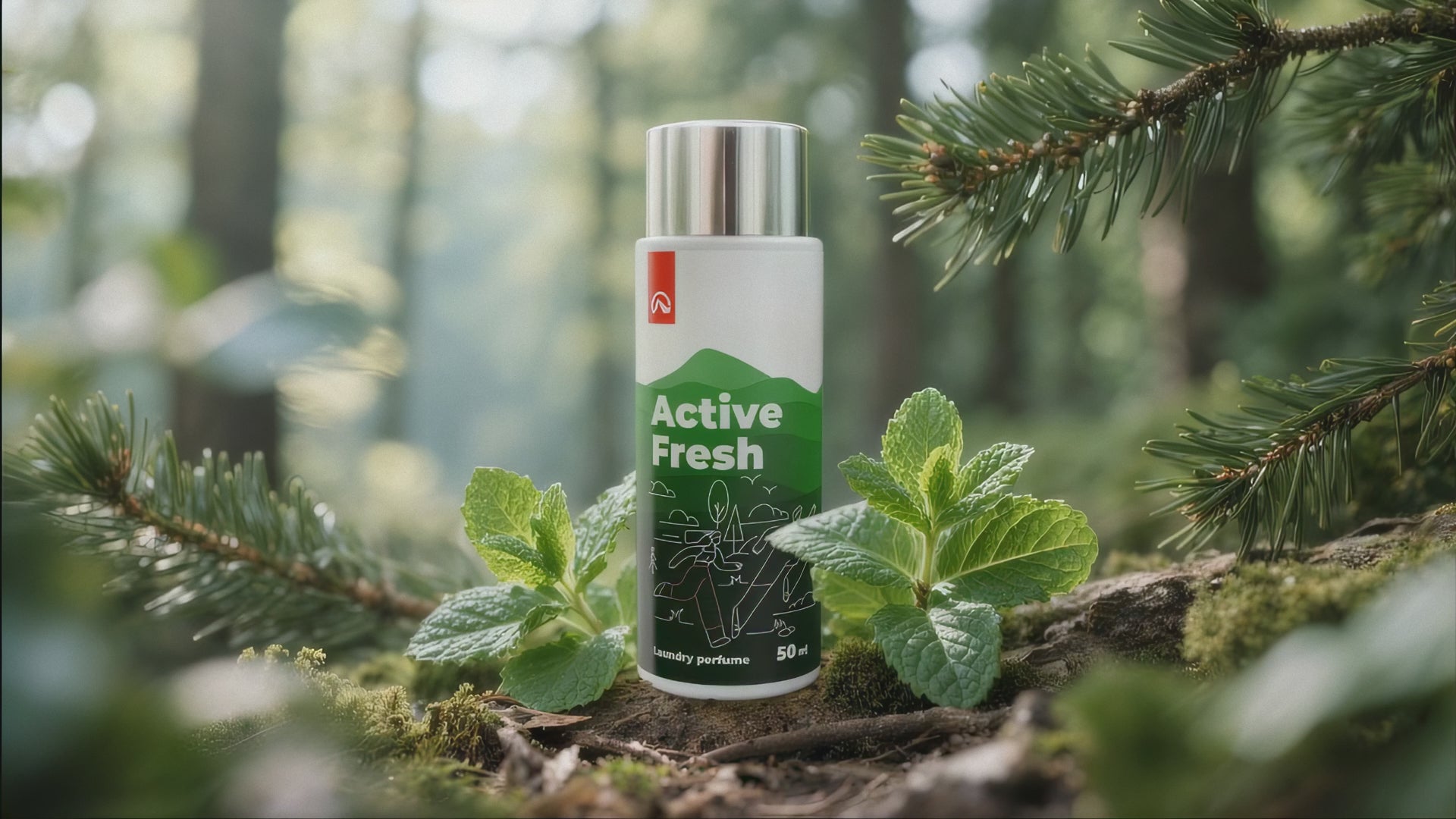 Încarcă video: ACTIVE FRESH Parfum de rufe energizant sport cu note citrice 150ML